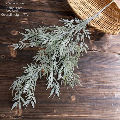 TEMU 3-pack Eucalyptus Leaves Artificial Flowers, Fabric Greenery For Wedding And Engagement Decor, No Power Required, Battery-free