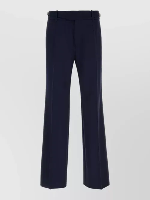 Dolce&Gabbana - wool tailored pants front crease belt loop