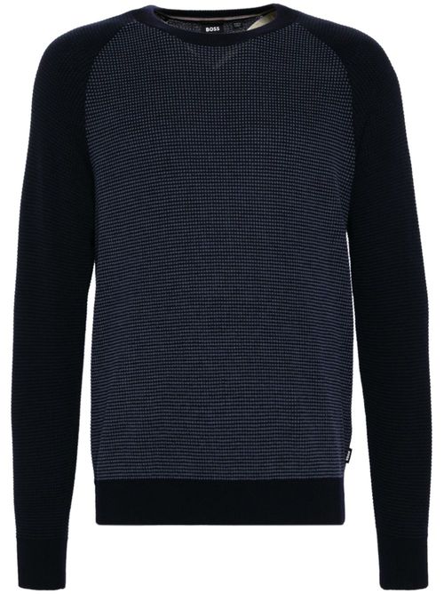 Two-tone jumper - Blue