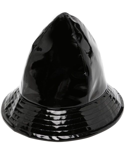 High-top bucket hat - Black