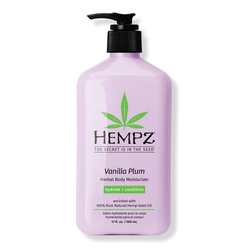 Limited Edition Vanilla Plum Herbal Body Moisturizer