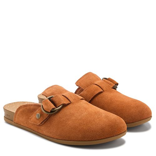 Women's Vista Serenity Clog Shoes (Cocoa Suede)