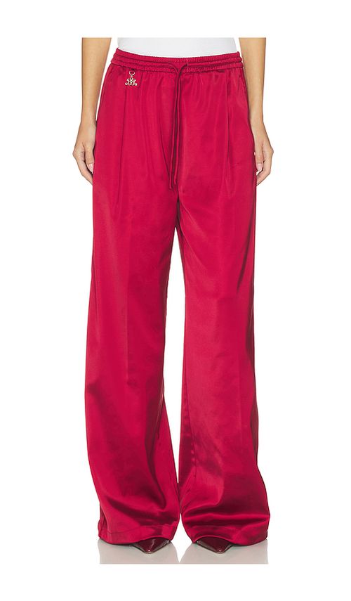 Gestuz X Barbie Ricky Track Pants in Red. 32. Also