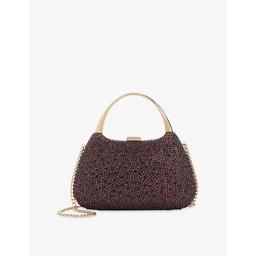 Womens Beamings Diamante-Embellished Clutch Bag