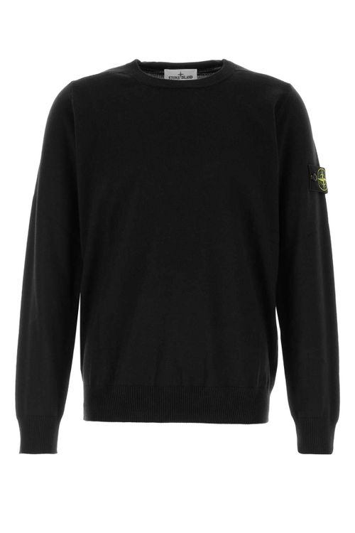 Neck Sweater — Black