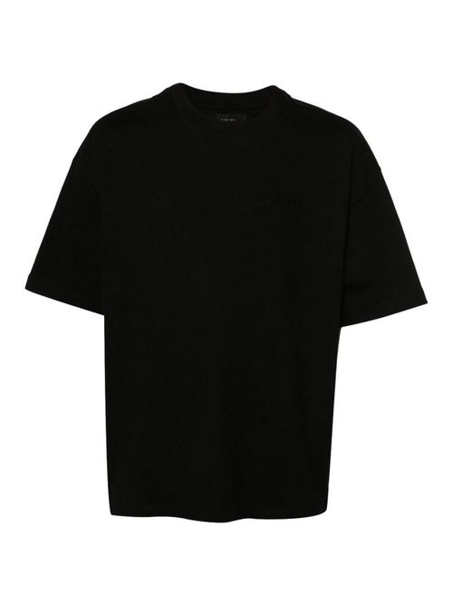 Logo T-Shirt In Black Cotton