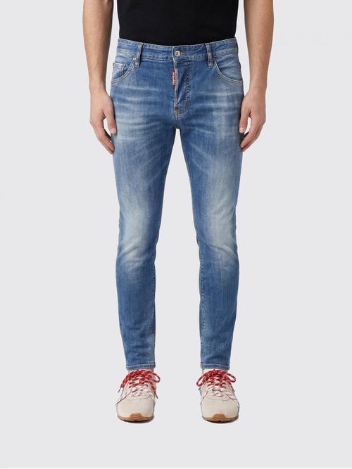 Jeans Men color Navy