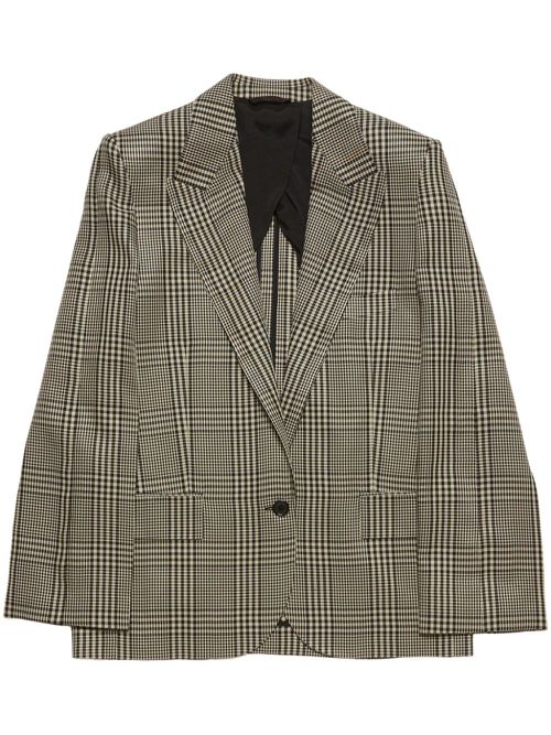 Single-breasted blazer - Brown