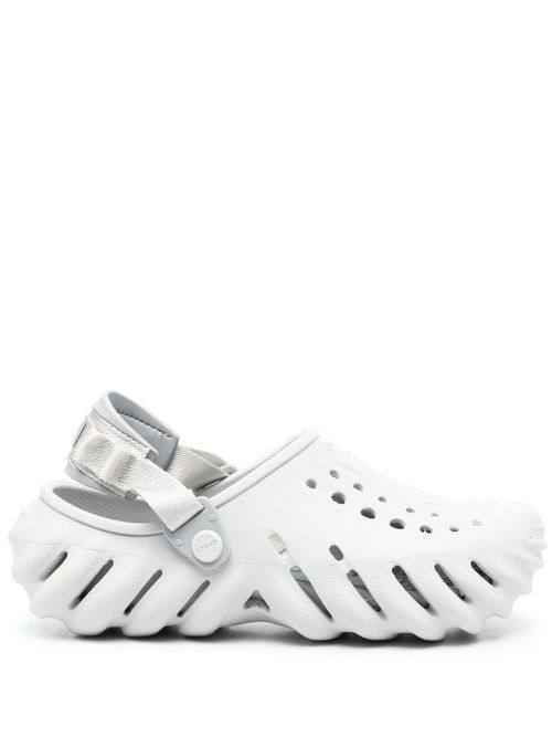 Crocs cut out-detail chunky sandals - Grey