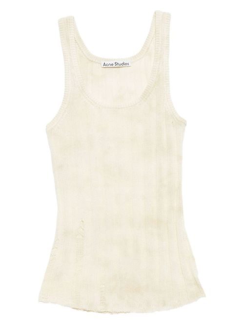 Acne Studios Women's 100% Cotton Top in White | Size XS | A60565