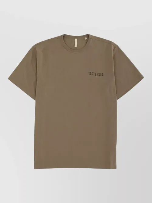Sunflower - graphic logo crew neck short sleeve t-shirt