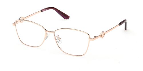 Guess GU50373-D Asian Fit 028 Women’s Eyeglasses Gold 54 - Blue Light Block Available