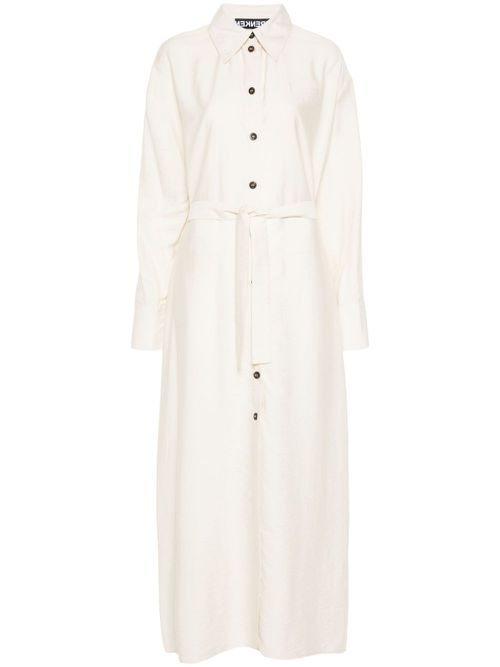 Parachute shirt dress - White