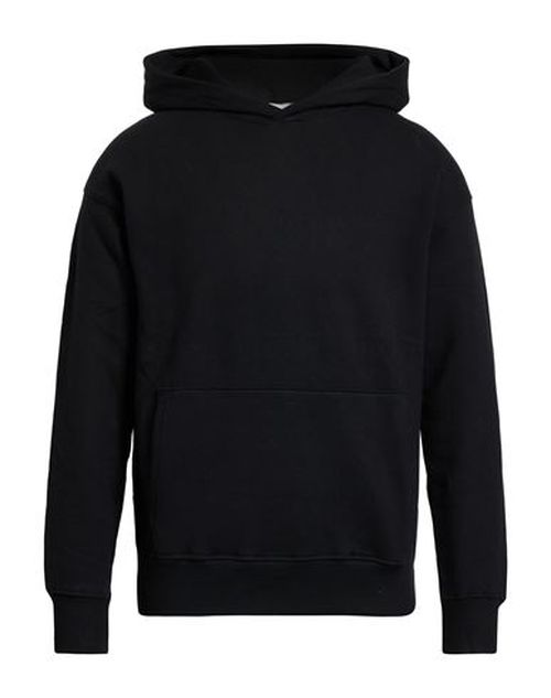 Man Sweatshirt Black Size XXL Cotton, Polyester