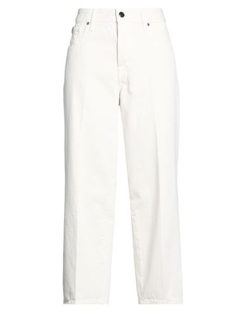 Jacob Cohёn Woman Jeans Ivory Size 28 Cotton