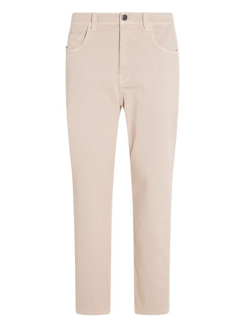 Straight-leg trousers - Neutrals