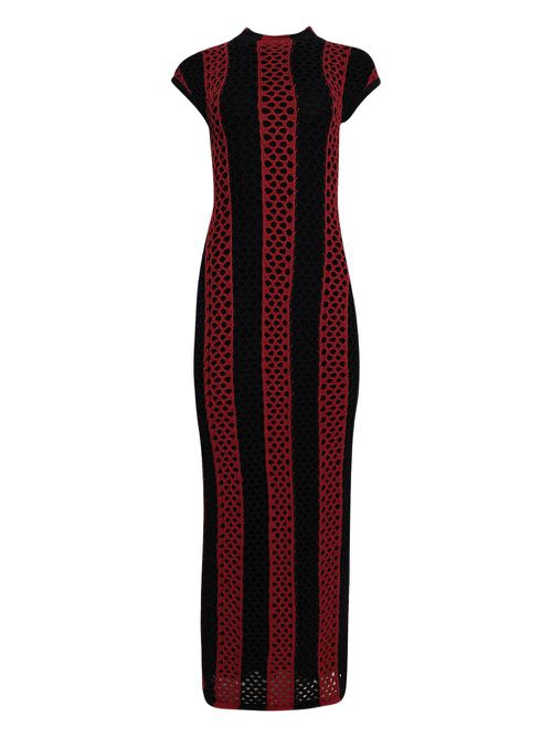 Neale cut-out detail maxi dress - Black