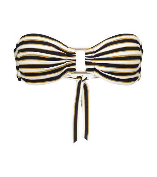 Exclusive to Mytheresa - Angola striped bikini top