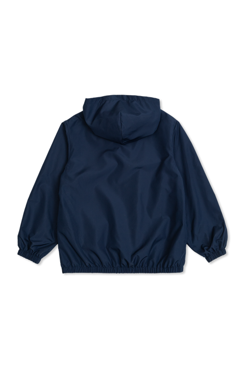Dolce & Gabbana Kids Reversible Hooded Jacket, Unisex, Navy Blue