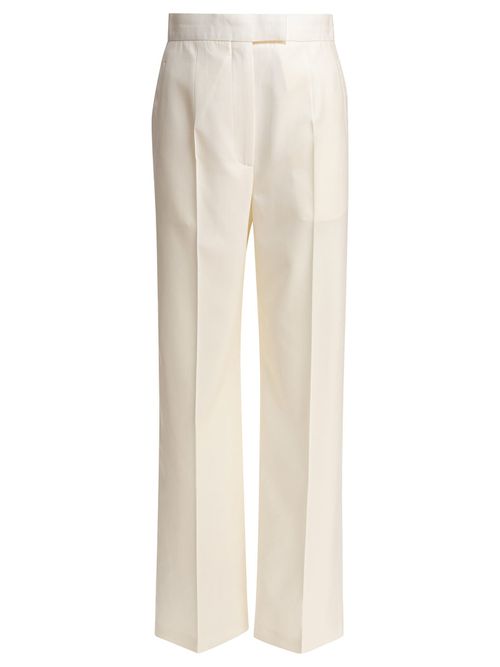 Alexander Mcqueen - Trousers White