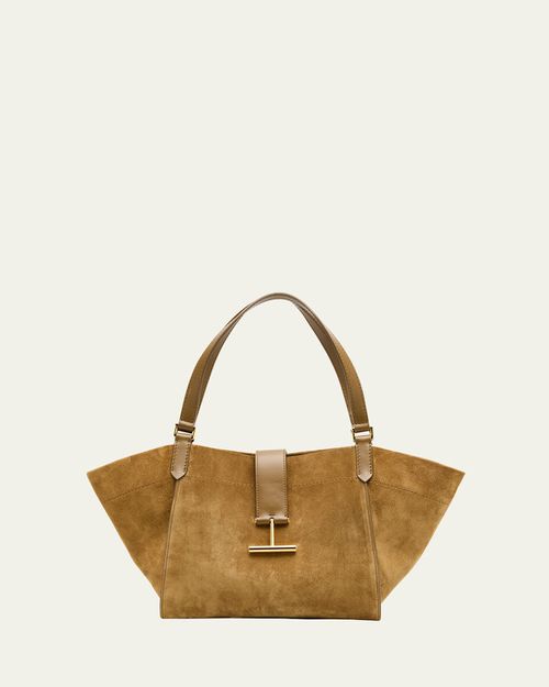 Tara Medium Tote in Suede