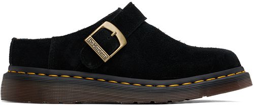 Dr. Martens Black Isham Mules