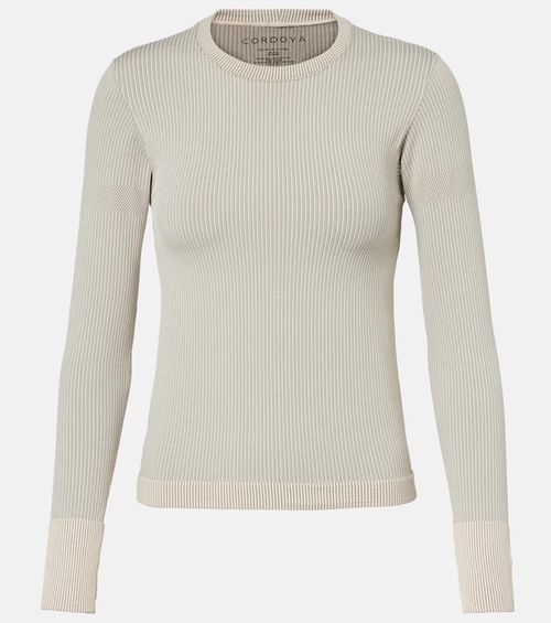 Striped ski top