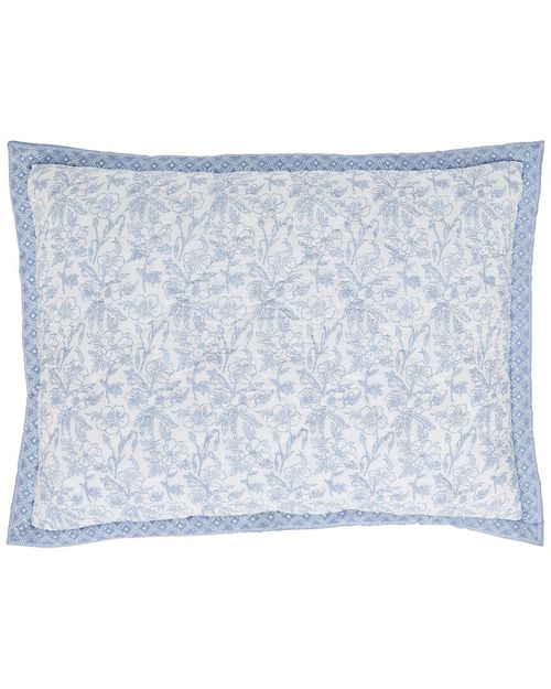 Bliss Printed Cotton Quilt Sham