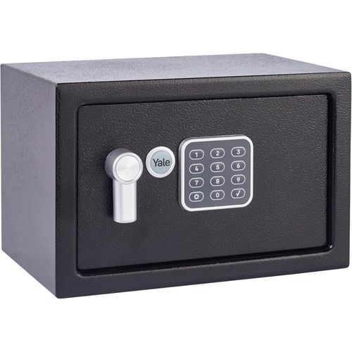 Yale Small Value Safe, Digital Keypad, LED Light Indicators, Steel Locking Bolts, Emergency Override Key, YSV/200/DB2