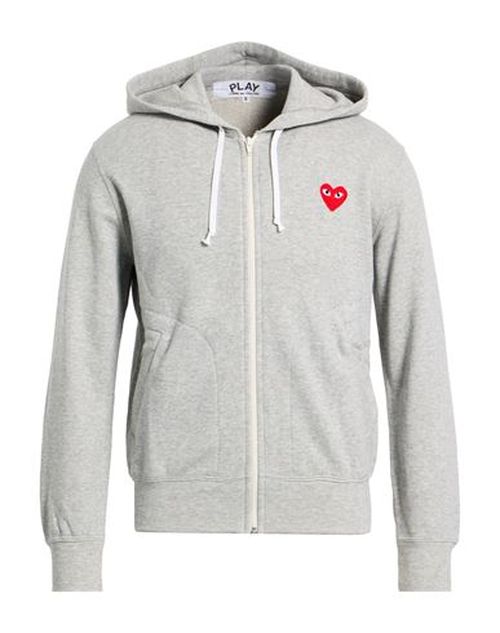 Comme Des Garçons Play Man Sweatshirt Grey Size S Cotton