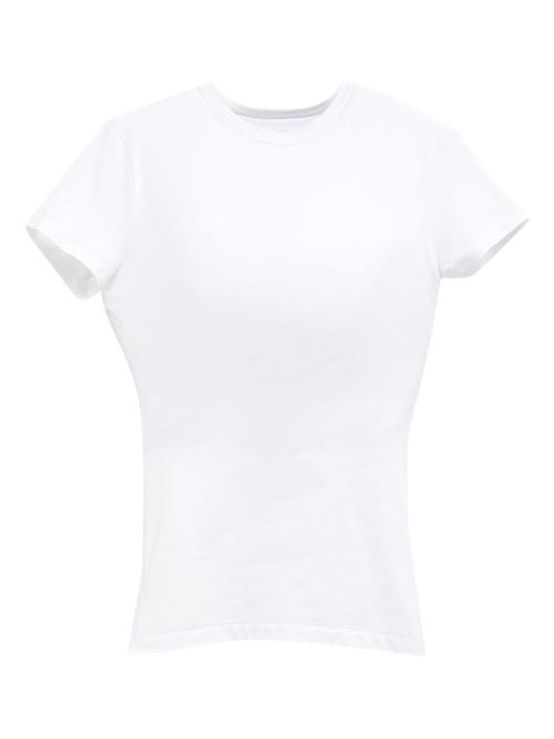 Duran Lantink stretch-cotton t-shirt - White