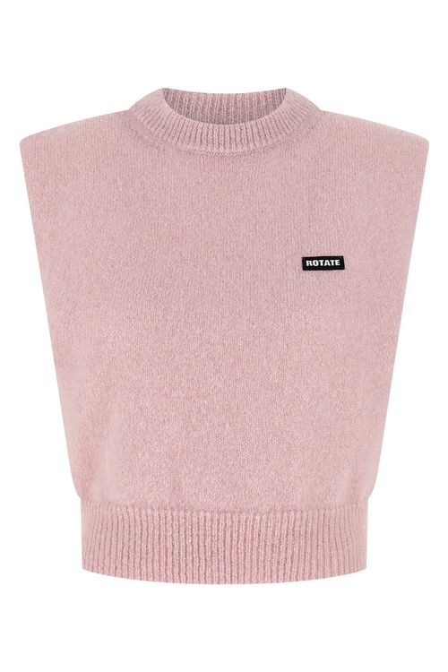 'Knit Cropped' Vest
