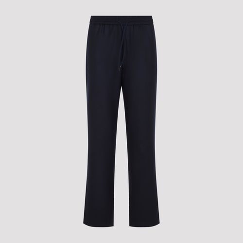 Seamless Mindset Regular Straight-Leg Wool Pants for Men