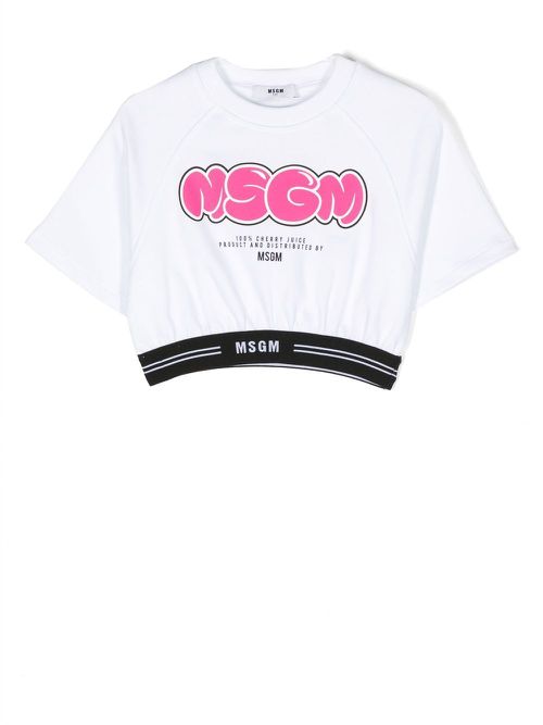 Logo-print T-shirt - White