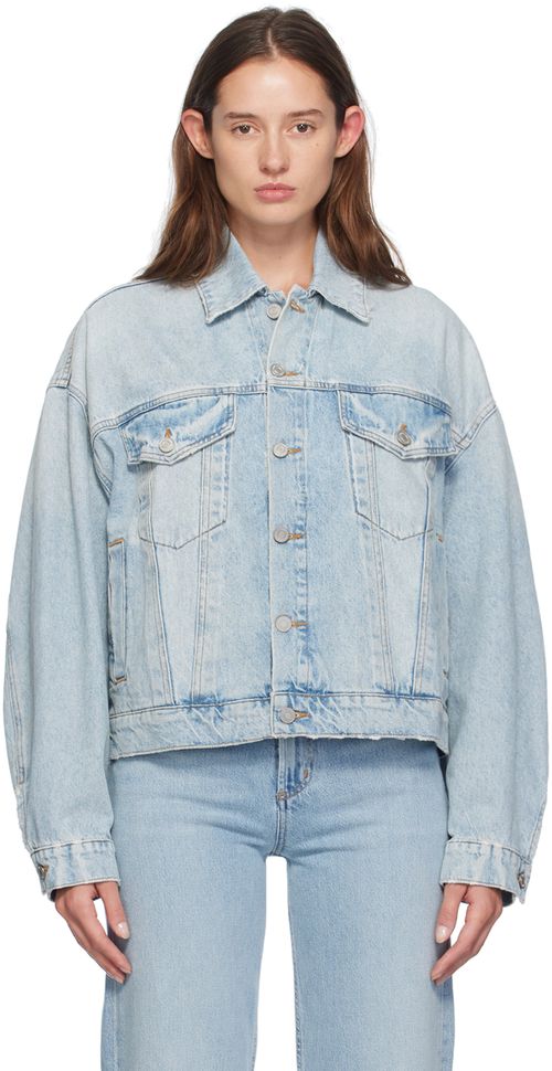 AGOLDE Blue Dalton Balloon Denim Jacket