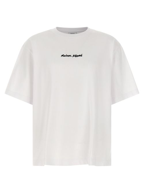 Logo-Embroidered Cotton T-Shirt — White