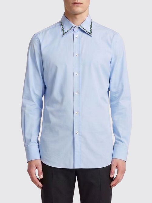Shirt Men color Sky
