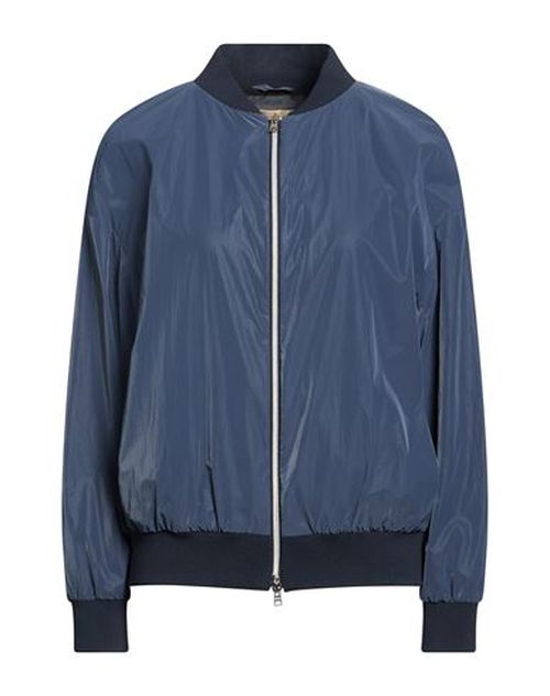 Woman Jacket Midnight blue Size 10 Polyamide