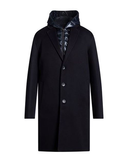 Man Coat Midnight blue Size 38 Cashmere