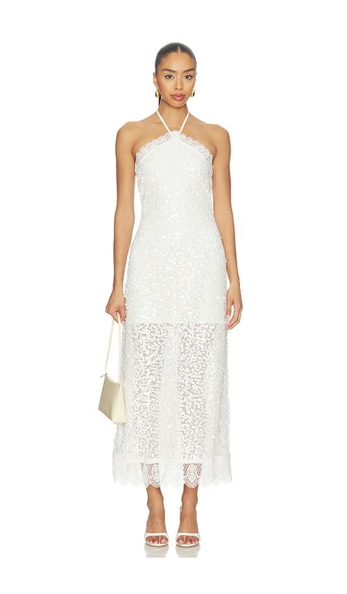 Waimari Blair Maxi Dress in White. XS. Also in S