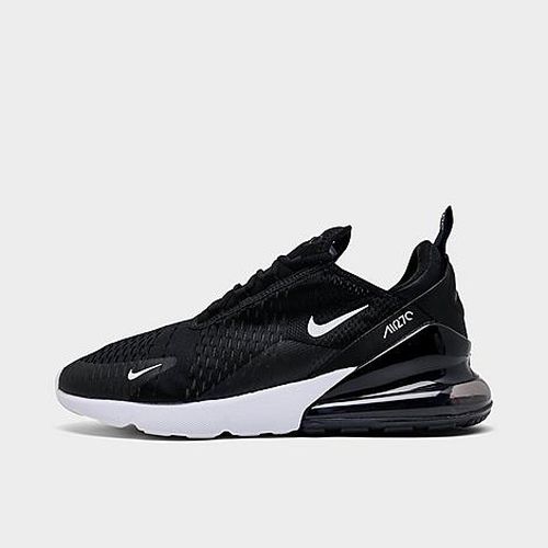 Men's Air Max 270 Casual Shoes in Black/White/Solar Red