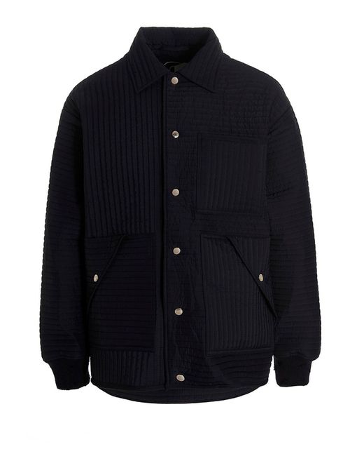 Chore quilted stripes down jacket