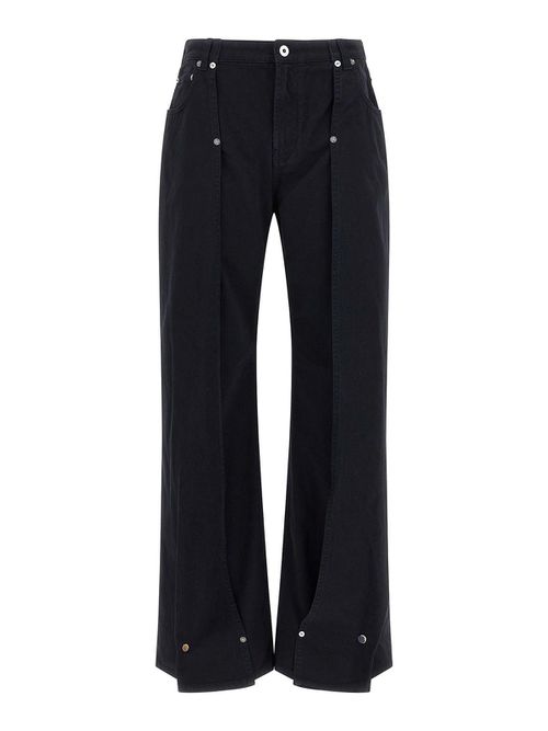 The Snap-Button Denim Jeans