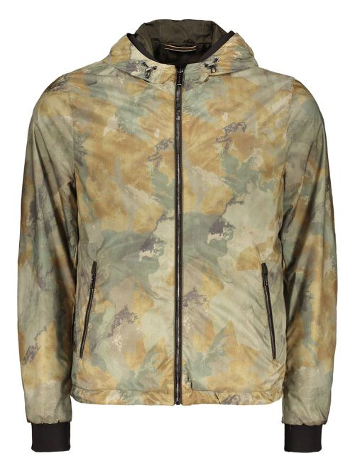 Moorer printed bomber jacket - Green