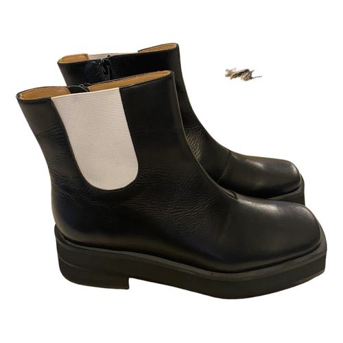 Ankle boots Leather for Female 37 EU