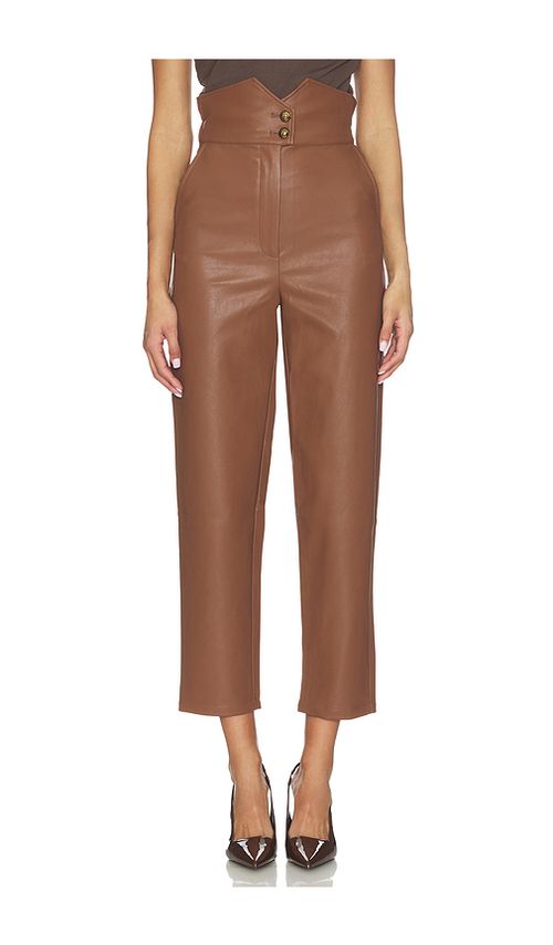 Bardot pantalón aster en color marrón 10 también , 4