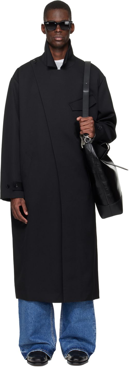 Black Light Tailored Coat