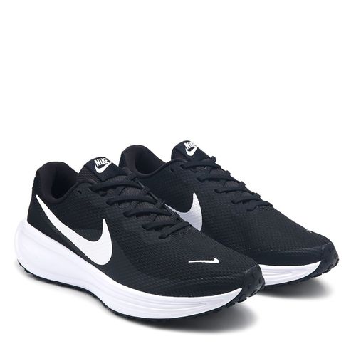 Men's Revolution 8 Running Shoes (Black/White)