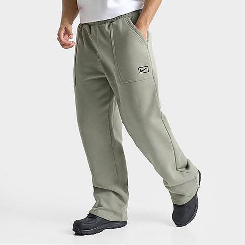 Men's Sportswear Swoosh Box Fleece Sweatpants in Light Army