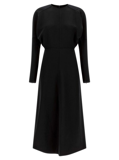 Dolman Sleeve Dress — Black